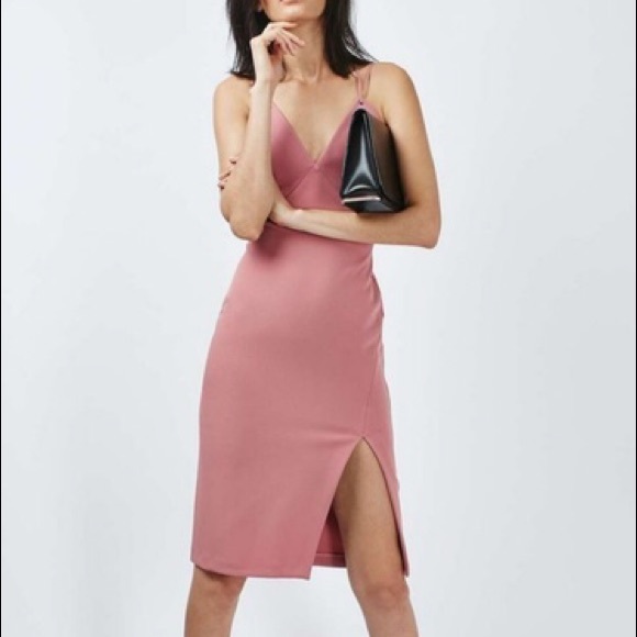 Topshop Dresses & Skirts - Topshop Strappy Midi Slipdress